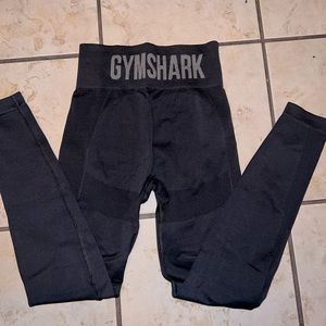 Gymshark Flex High Waisted Leggings - Black/Charcoal